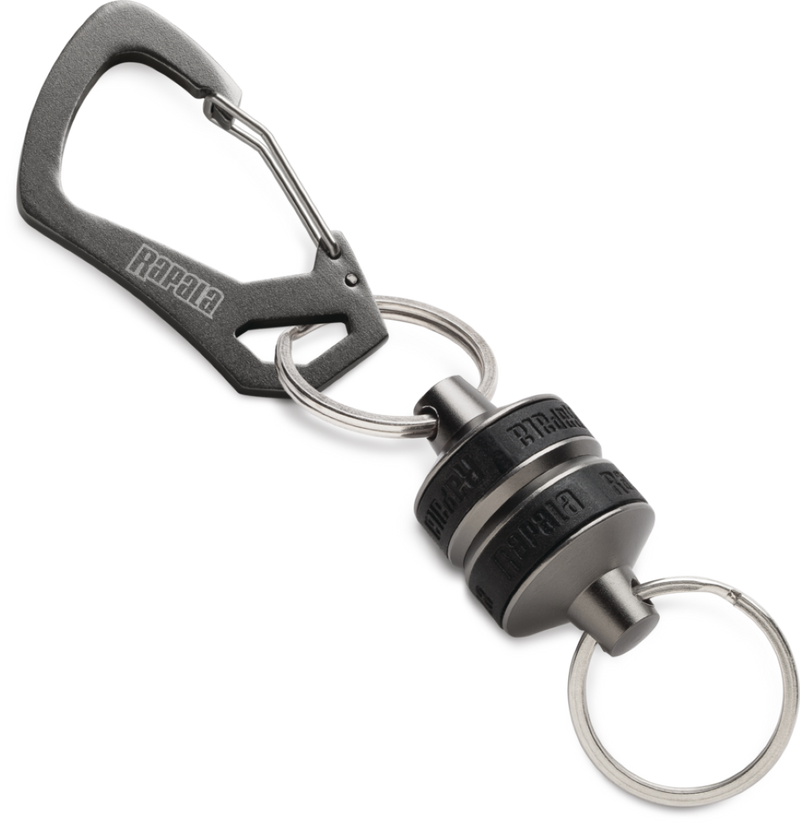 Grey Rapala RCD Magnetic Release Fishing Carabiner