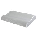 Dreamz Memory Foam Pillow White High-Density Neck Shoulder Support Pain Slow