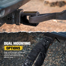 Bunker Indust 2" Recovery Hitch Receiver 10T Heavy Duty Tow Bar Off Road 4X4 4WD