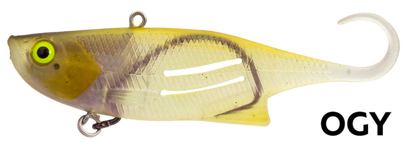 95mm Zerek Weedless Fish Trap Soft Vibe Fishing Lure - 18gm Soft Plastic Lure