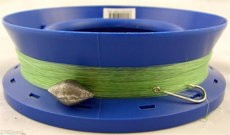 6 Inch Hand Caster Pre Rigged with 100m of 9lb Mono Fishing Line