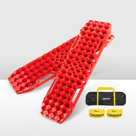 Pair Recovery Tracks Sand Track with Jack Base 10T Red