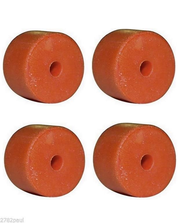 12 x Wilson S2 Orange Poly Floats - Crab Dillie Float - Bulk Twelve Pack