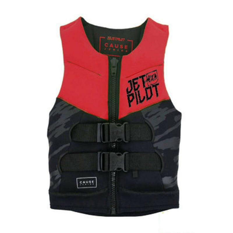 Jetpilot Cause Junior Toddler L50 Neoprene Life Jacket Vest Red Size 3-4