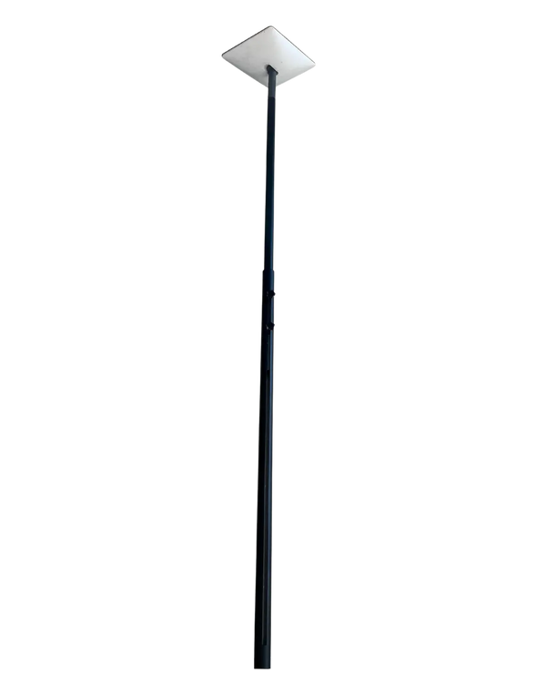 BBQARM TELESCOPIC STARLINK RV POLE WITH UDM BLACK