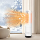 Spector Bladeless Fan 2 In 1 Oscillating Cooler & Heater Fans Remote Control