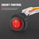 Lightfox 1 Way High Beam Wiring Harness w/ DT 2-Pin Connector For LED Light Bar