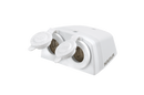 NARVA Surface Mount ACC/ACC Socket White 81160WBL