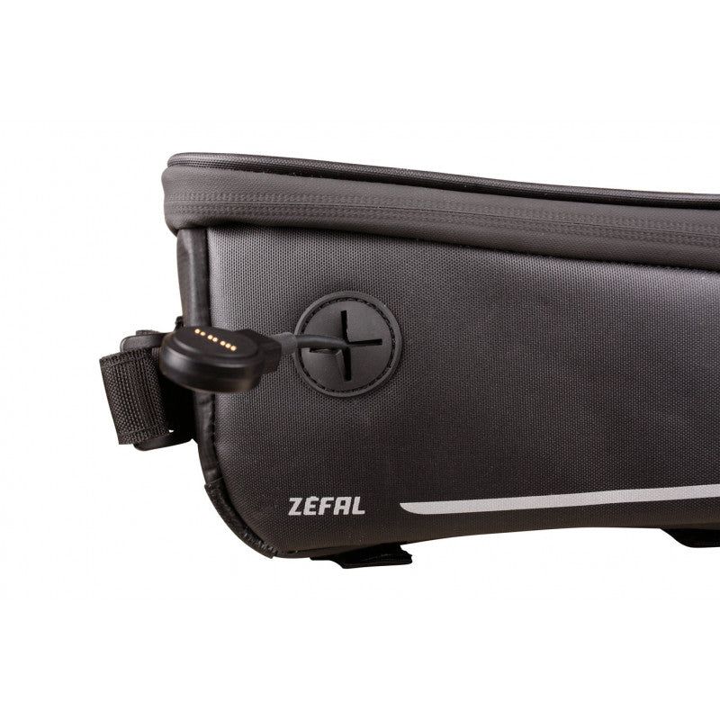 Zefal T3 Tube Top 1.8-Litre Bike Console Pack and Phone Holder Frame Bag