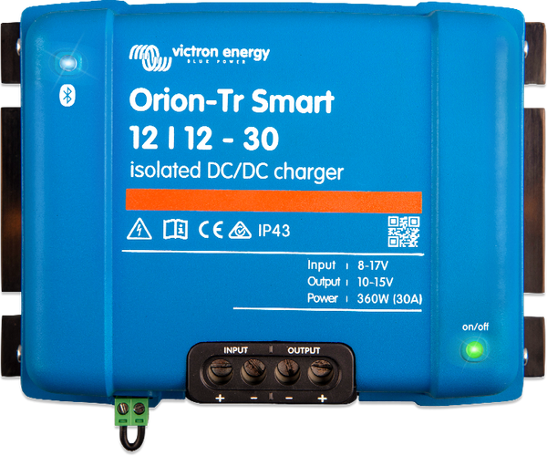 Victron Energy Orion-Tr Smart 12/12-30A (360W) Isolated DC-DC Charger