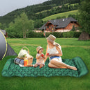 Mountview Sleeping Pad Inflatable Mattress Camping Air Bed Single Pillow 6cm