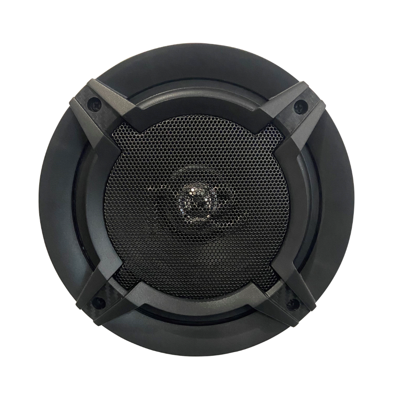 NCE Premium Series 6.5" Two-Way Coaxial External Speakers - Black