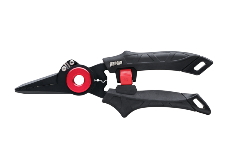7 Inch Rapala RCD Magnum Lock Pliers with Neoprene Sheath and Lanyard