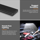 San Hima LED Camping Strip Light White Amber Lamp w/ Rechargeable Battery Black