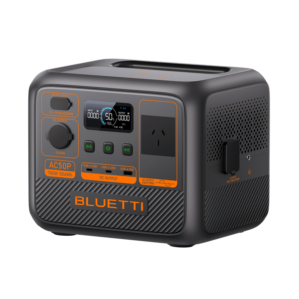 BLUETTI AC50P Portable Power Station | 700W 504Wh 6.9Kg
