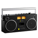 We Are Rewind Getto Blaster Cassette Player & Recorder - Curtis, Black