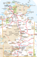 Australian Map 46cm x 38cm