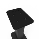 Kanto SX22 22" Tall Fillable Speaker Stands with Isolation Feet - Pair, Black