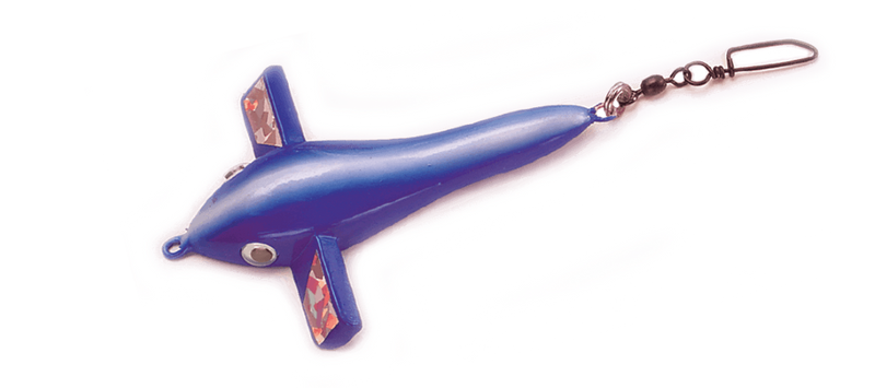 10 Inch Williamson Exciter Bird Big Game Teaser Lure - Blue