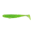 5 Pack of 5in Duo Realis BooStar Wake Soft Plastic Swimbaits - Lime Chartreuse