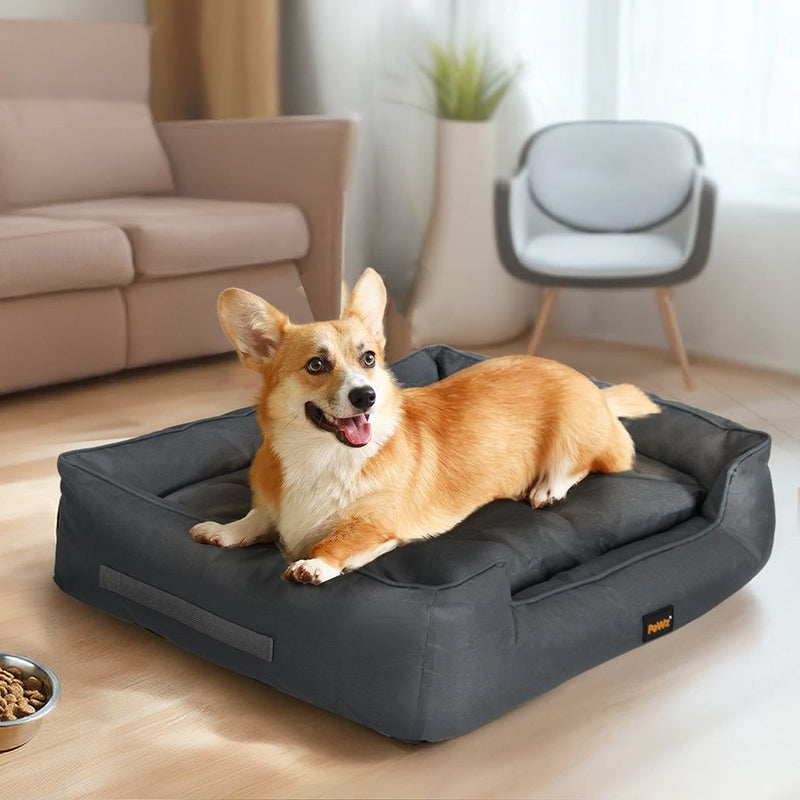 Pawz Waterproof Pet Dog Calming Bed Orthopaedic Sofa Removable Washable Large