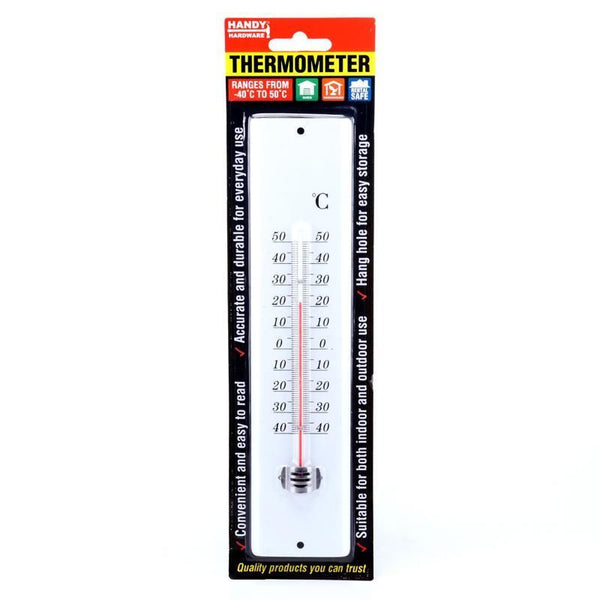 Thermometer Metal 27cm x 7cm