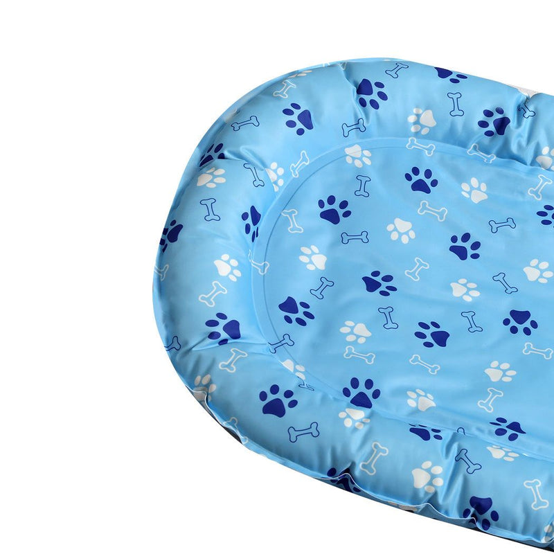 Pawz Pet Cooling Mat Dog Cat Gel Non-Toxic Bed Pillow Self-cool Summer Ice Pad M