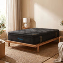 Dreamz Spring Mattress Bamboo Euro Top Bed Pocket HD Egg Foam 35cm King Single