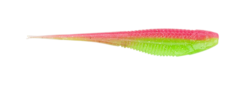 5 Pack of 5 Inch Rapala Crush City The Jerk Soft Plastic Minnow Lures