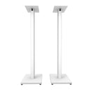 Kanto ST34W 34" Universal Bookshelf Speaker Floor Stand - White, Pair