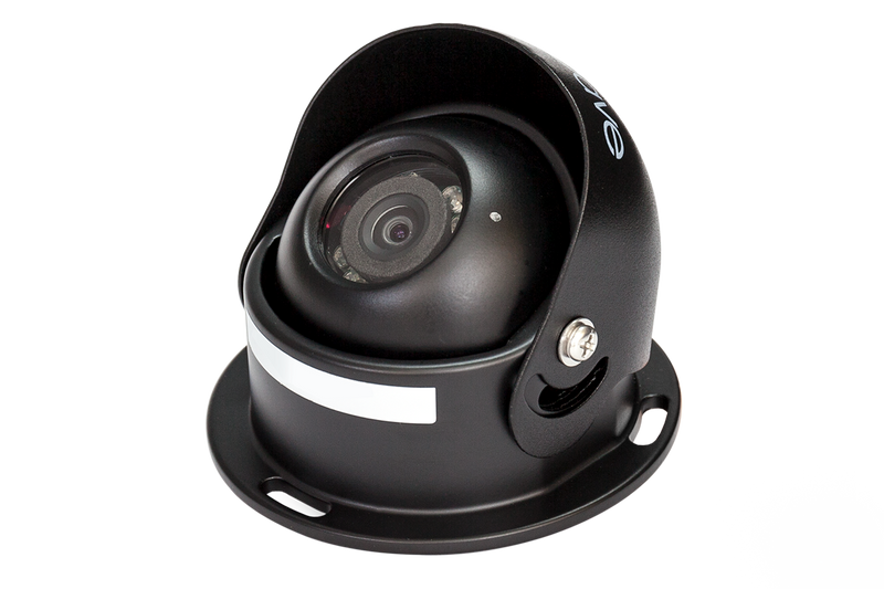 SafetyDave 92° Non-AHD Round Camera (Black) With 15m Heavy Duty 3 in 1 Camera Cable