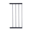 Levede Baby Safety Gate Adjustable Pet Stair Barrier 30cm Door Extension Black