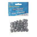 50 Pack of Jarvis Walker Size 1 Surf Sinkers - Value Pack