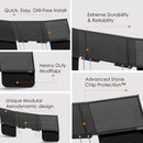 D-Flector Camper Standard Stone Guard 1800mm - Angled (High-Strength Performance Steel)