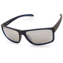 Dirty Dog Blast XL Satin Blue-Grey/Flash Mirror Polarised Men's Sunglasses