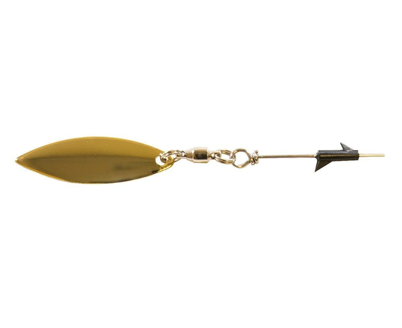 Zman 3 Pack of Gold TRD Spinz Lure Attachments with Willow Blades