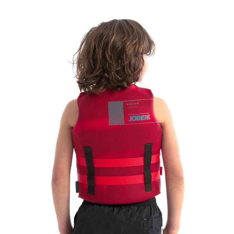 Jobe Red 50N Front Entry Neoprene Unisex Kids Life Jacket Vest (Red)