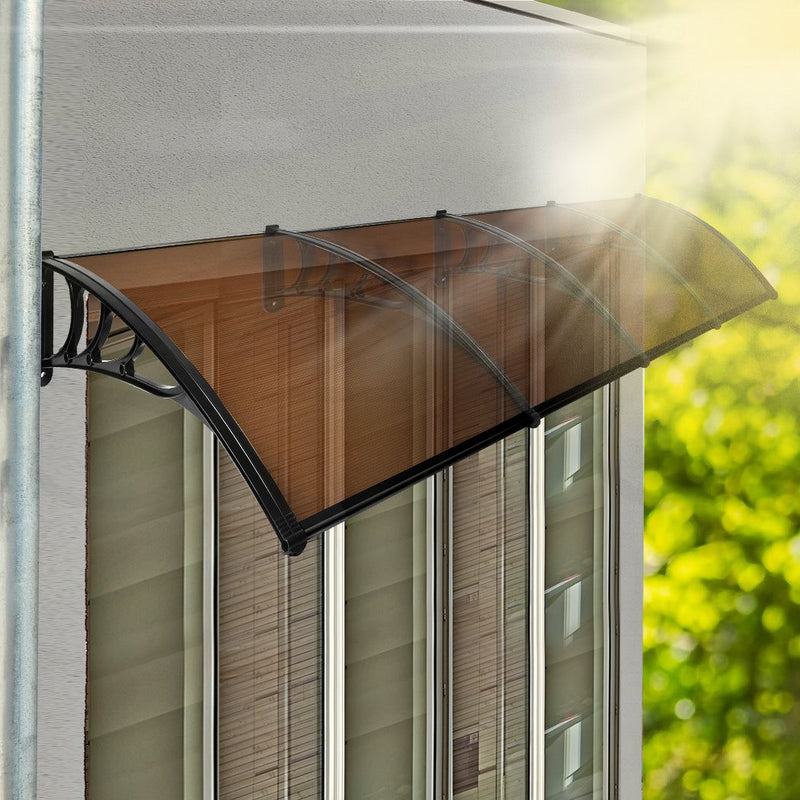 Mountview Window Door Awning Canopy Outdoor Patio Sun Shield Rain Cover 1mX4m