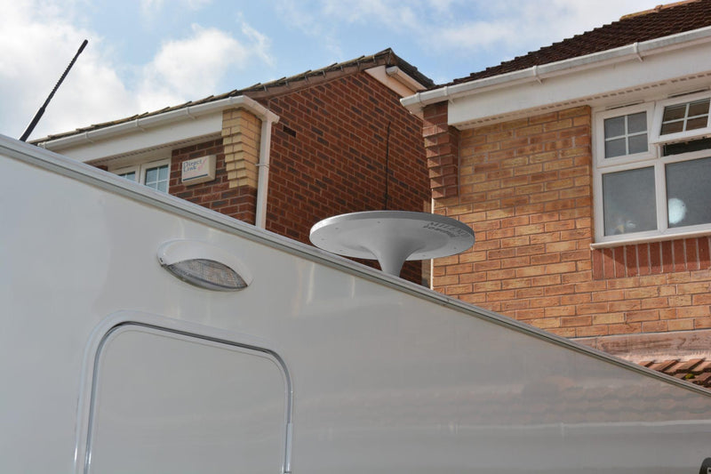New Milenco Power 900L Digital Caravan Antenna + 12V Socket/USB Amplifier