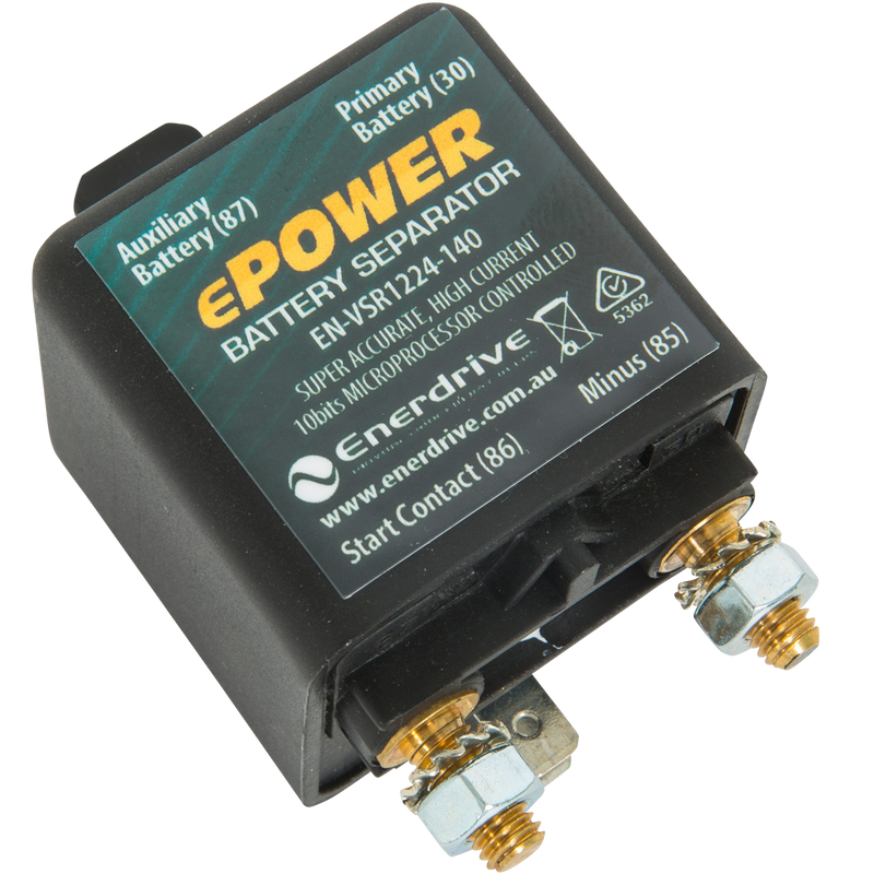 Enerdrive 140A 12/24v Voltage Sensitive Relay