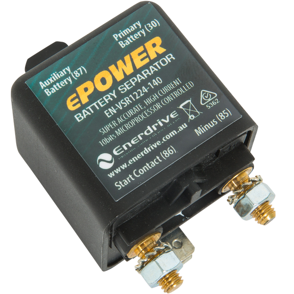 Enerdrive 140A 12/24v Voltage Sensitive Relay