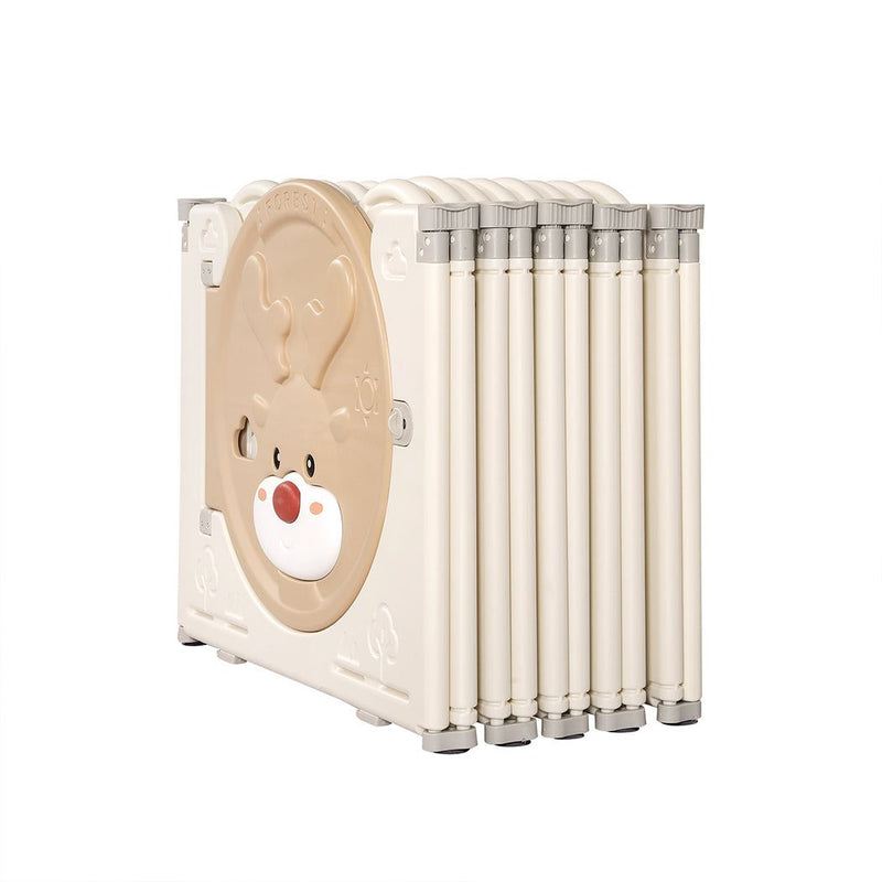 Bopeep Kids Playpen Baby Safety Gate Toddler Fence Child Play Game Toy 18 Panels