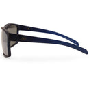 Dirty Dog Blast XL Satin Blue-Grey/Flash Mirror Polarised Men's Sunglasses
