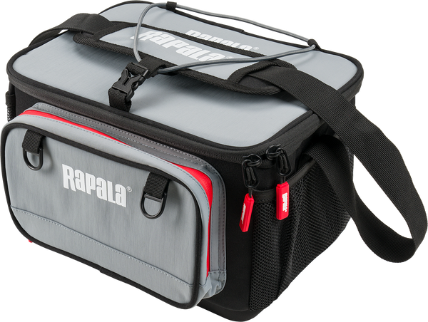 Rapala Countdown Fishing Tackle Bag Lite with Waterproof Base and 2 Tackle Trays