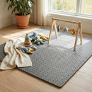 Bopeep EVA Foam Kids Play Mat Floor Kid Crawling Interlocking Home Grey 60x60