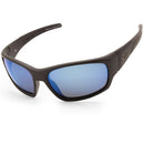 Dirty Dog Snapper Satin Black/Ice Blue Mirror Polarised Men's Sunglasses