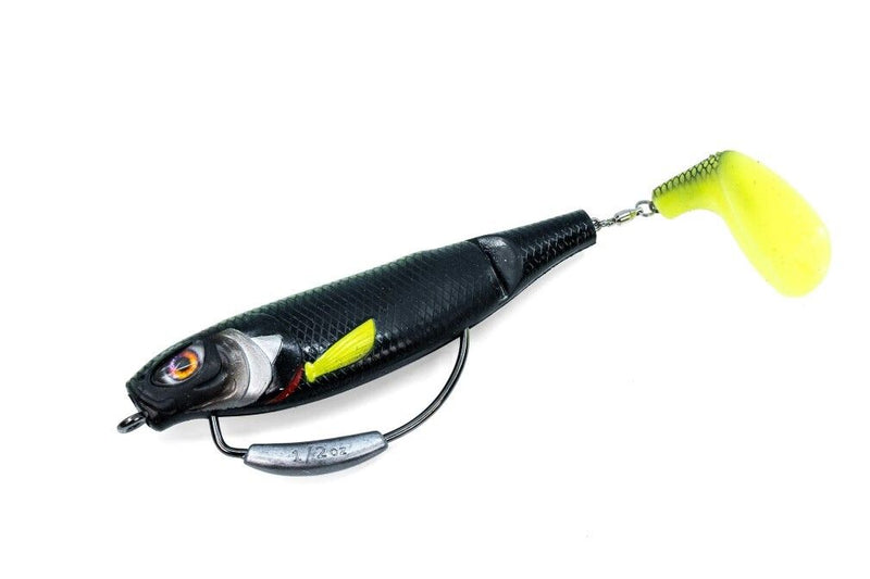 150mm Chasebaits The Swinger - Weedless Paddle Tail Softbait Lure