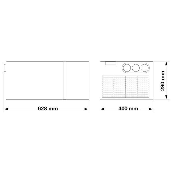 Pickup Only - Truma Saphir Comfort Reverse Cycle Air Conditioner with 5m 65mm Ducting