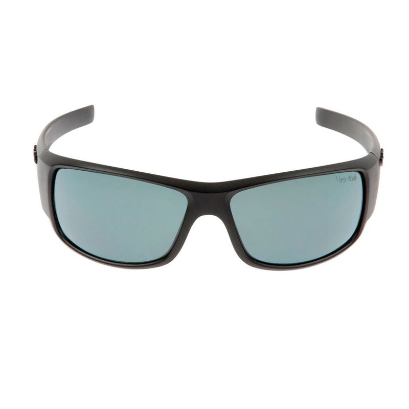 Ugly Fish Krypton PC3266 TR-90 Black Frame/Smoke Lens Polarised Sunglasses