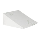 Dreamz Bedding Wedge Pillow Memory Foam Cushion Back Support Bamboo Cover 30cm